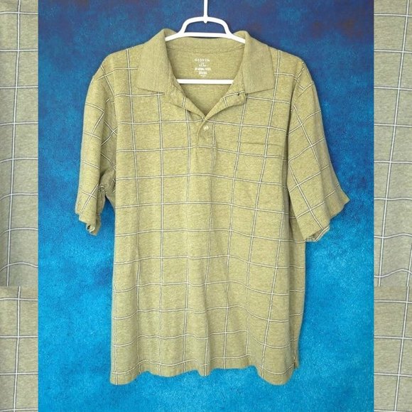 George Men's Green Golf Polo Shirt Large - Picture 2 of 6